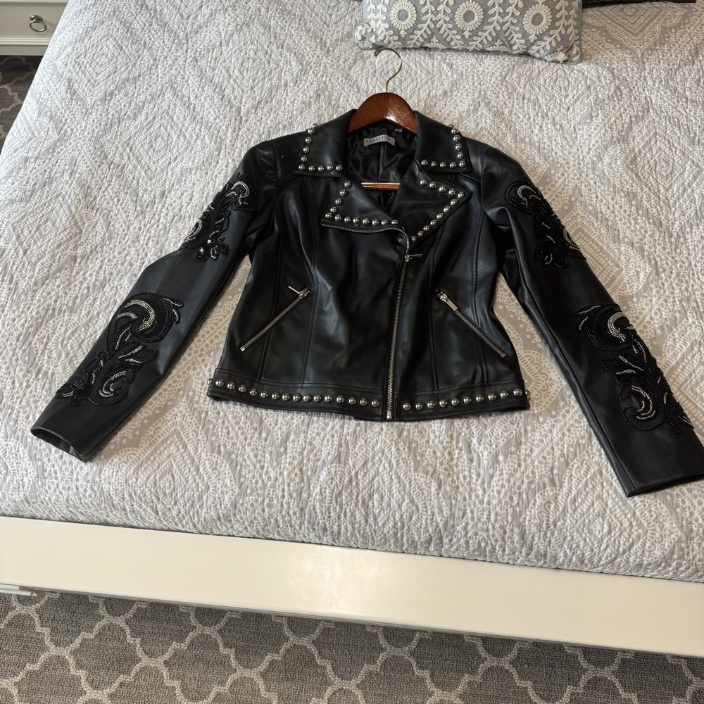 Bagatelle moto jacket s NWOT - Picture 7 of 10